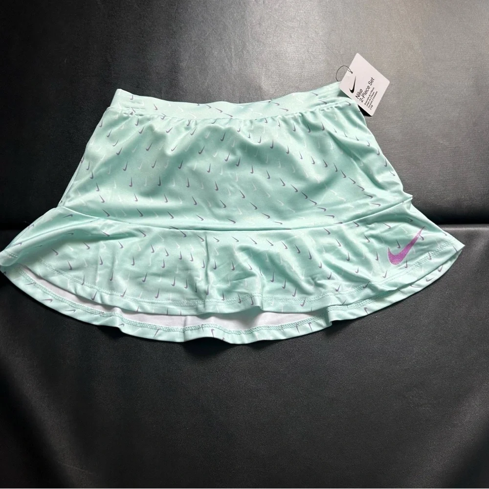 NWT Nike Glitter Athletic Skort Set Girls Size 6 x - Picture 4 of 5